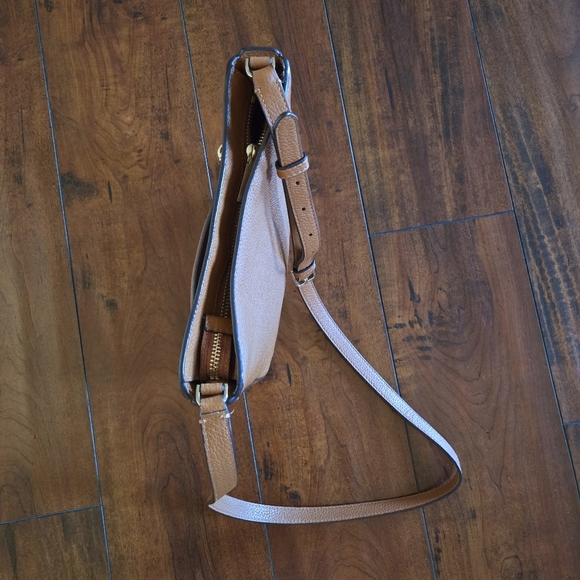 Kate Spade Leila Top Zip Shoulder Crossbody bag Pebble Leather Gingerbread Brown - Picture 11 of 15